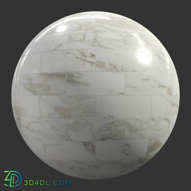 Tiles Rectangular Marble (001)