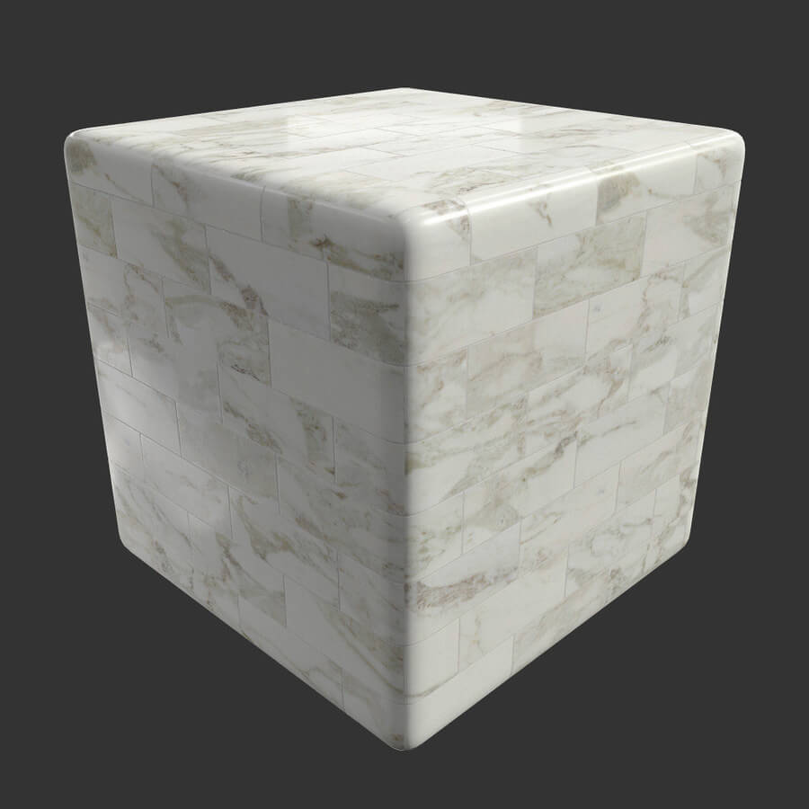 Tiles Rectangular Marble (001)