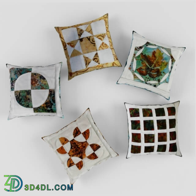 Pillows - Patchwork cushion