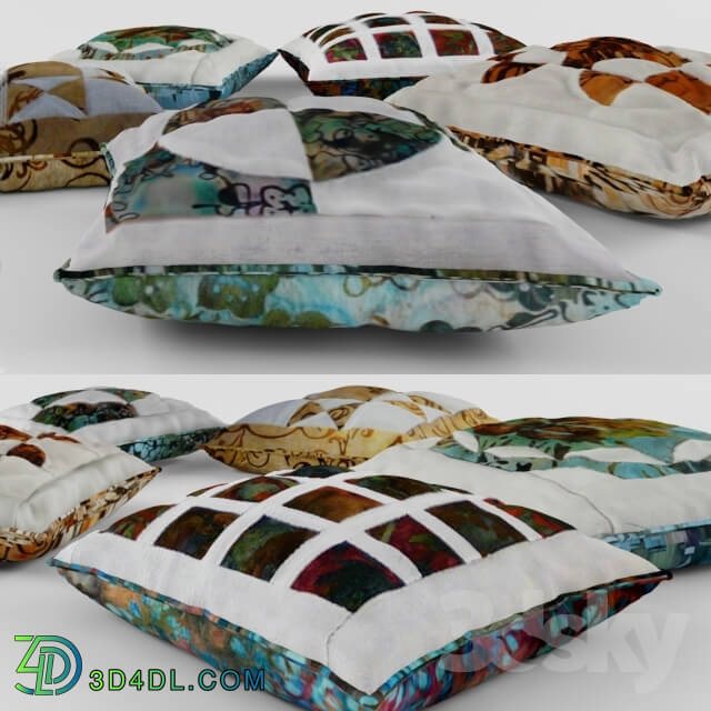 Pillows - Patchwork cushion