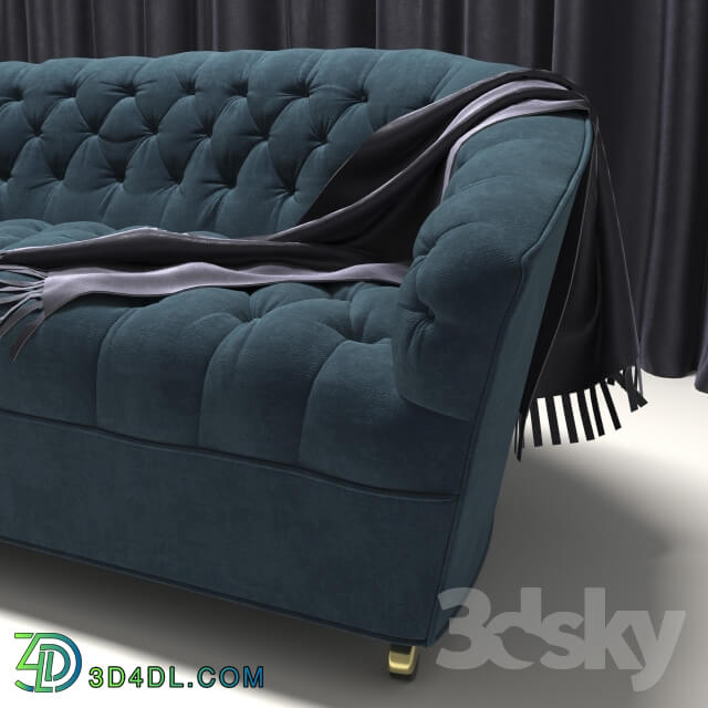 Sofa - Tufted Classic Style Sofa