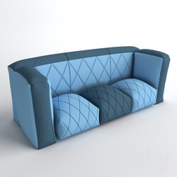 Sofa - Blue Sofa 