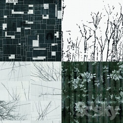 Wall covering - Wall_deco - Contemporary Wallpaper Pack 13 
