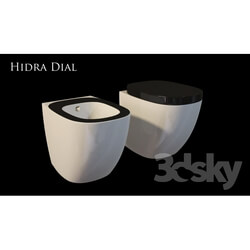 Toilet and Bidet - Hidra Dial 