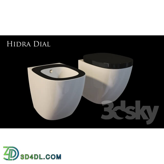 Toilet and Bidet - Hidra Dial