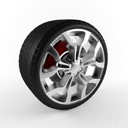 Miscellaneous - Tire with Alloy Wheel 