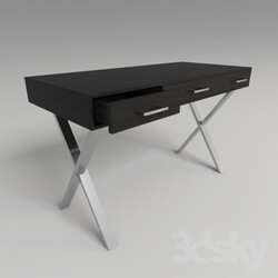 Table - desk_black 