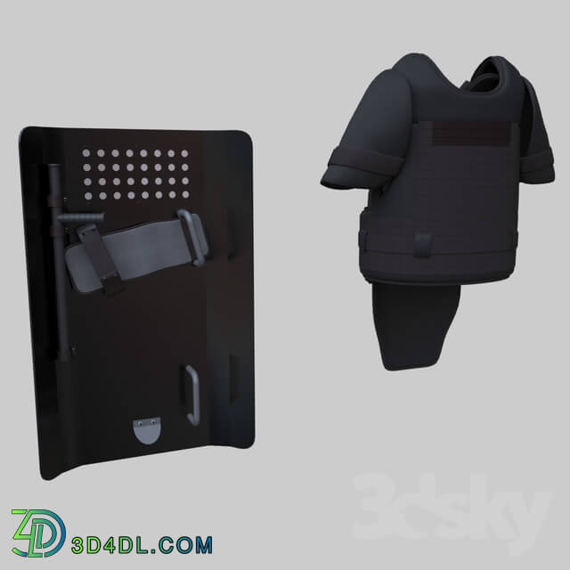 Weaponry - body armor _ shield