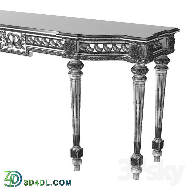 Table - _OM_ Giovanna Console _six legs_ Romano Home