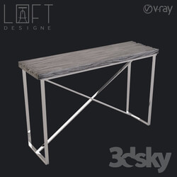 Table - LoftDesigne 6042 model console 