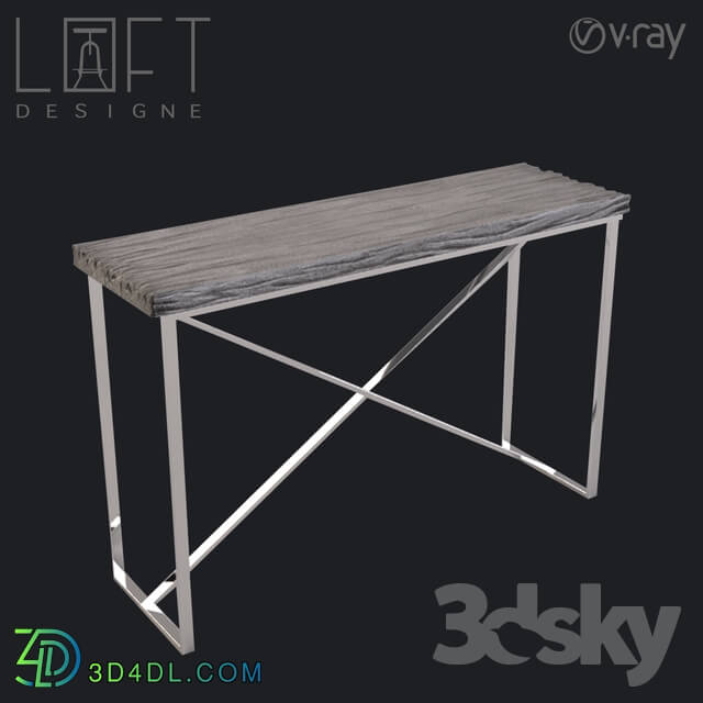 Table - LoftDesigne 6042 model console