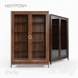 Wardrobe _ Display cabinets - OM Two-door Showcase Toscana Nextform W5003W 