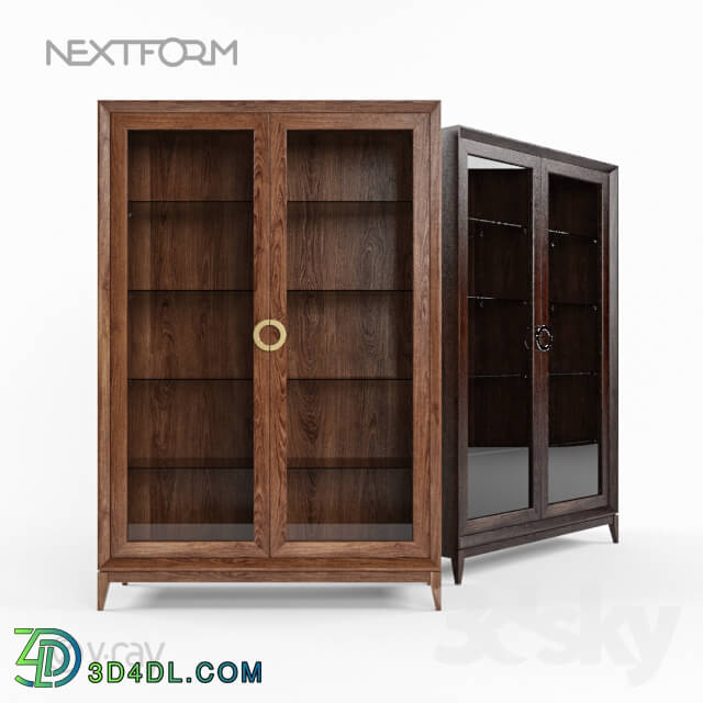 Wardrobe _ Display cabinets - OM Two-door Showcase Toscana Nextform W5003W