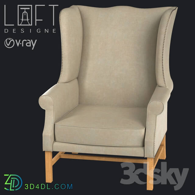Arm chair - Armchair LoftDesigne 1655 model