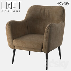 Arm chair - Armchair LoftDesigne 1669 model 