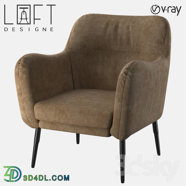 Arm chair - Armchair LoftDesigne 1669 model