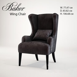 Arm chair - Baker Simply Baker Wing Chair 6928C 