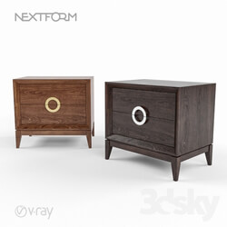 Sideboard _ Chest of drawer - Bedside table Toscana Nextform W6011W 