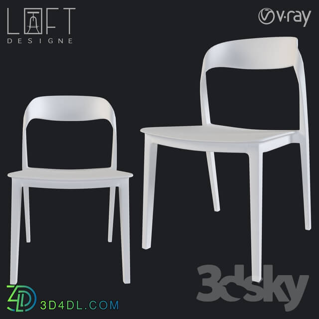 Chair - Chair LoftDesigne 30212 model