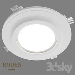 Spot light - OM Mortise plaster lamp RODEN-light RD-261 