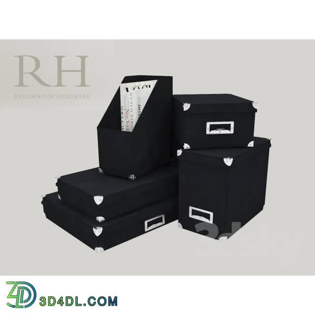 Other decorative objects - Storage Accessories Black