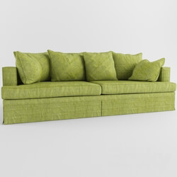 Sofa - Green Sofa 