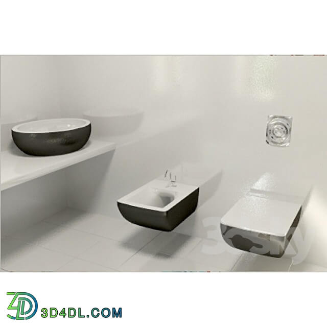 Toilet and Bidet - sink_ toilet_ bed_ Italian firm Galassia