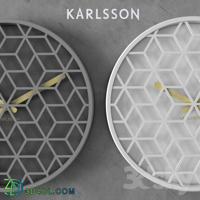 Other decorative objects - clock karlsson discrete