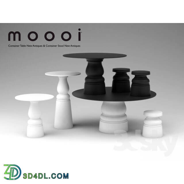 Table _ Chair - moooi