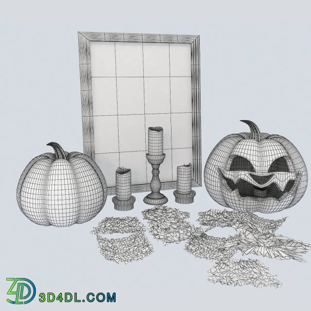 Other decorative objects - Decorative set halloween