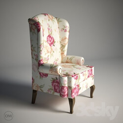 Arm chair - flowers chair 