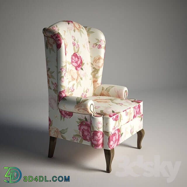 Arm chair - flowers chair