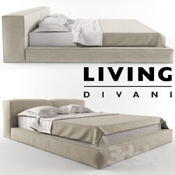 Bed - Livingdivani_Softwall Bed 