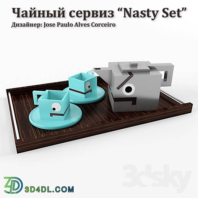 Tableware - Nasty Set tea set