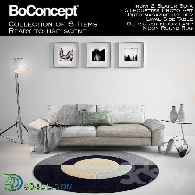 Other BoConcept Indivi 2 Seater Sofa with full scene