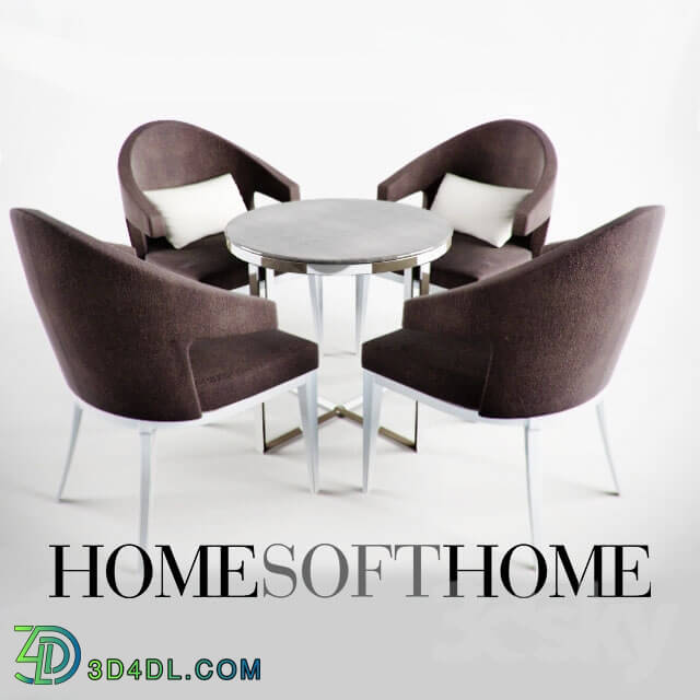 Table _ Chair - The chair and table Home Soft Home