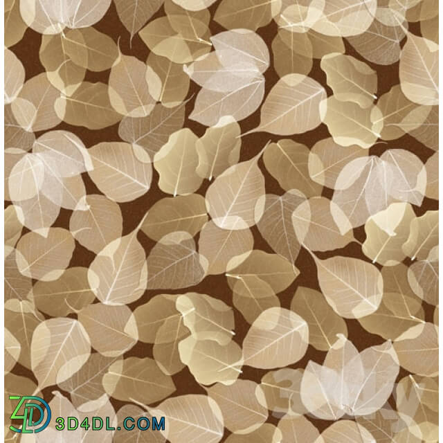 Wall covering - Wallpapers with leaves