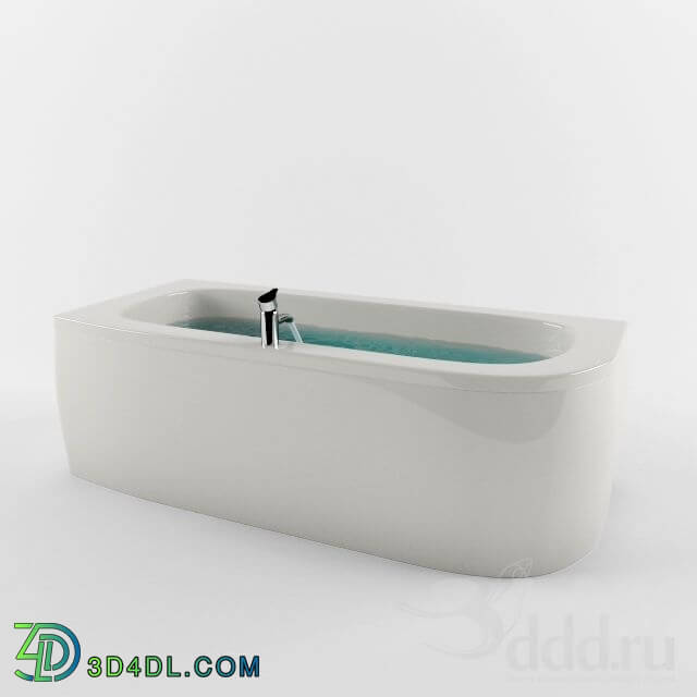 Bathtub - Ideal Standard _ Jasper Morrison Asymmetric Bath