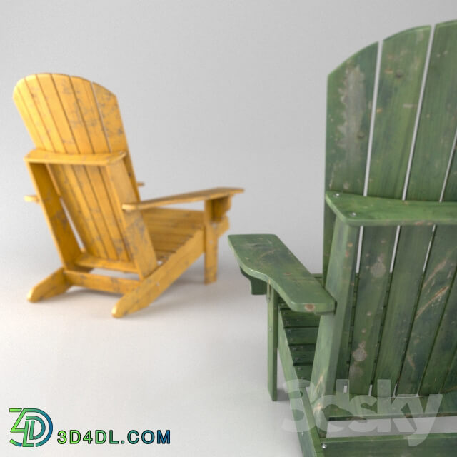 Arm chair - Adirondack chair
