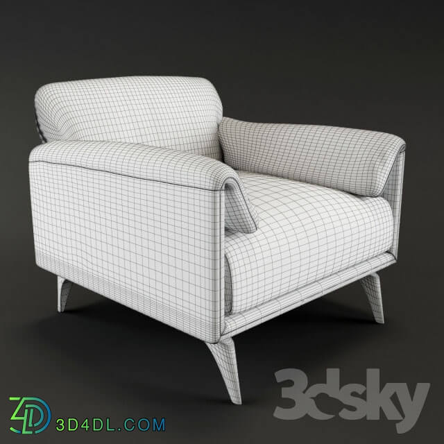 Arm chair - Armchair Leolux Bora Balanza