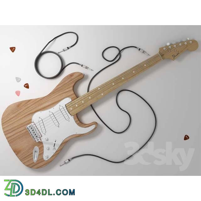 Musical instrument - Electric Guitar_ Fender Stratocaster