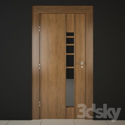 Doors - Modern Wooden Door 