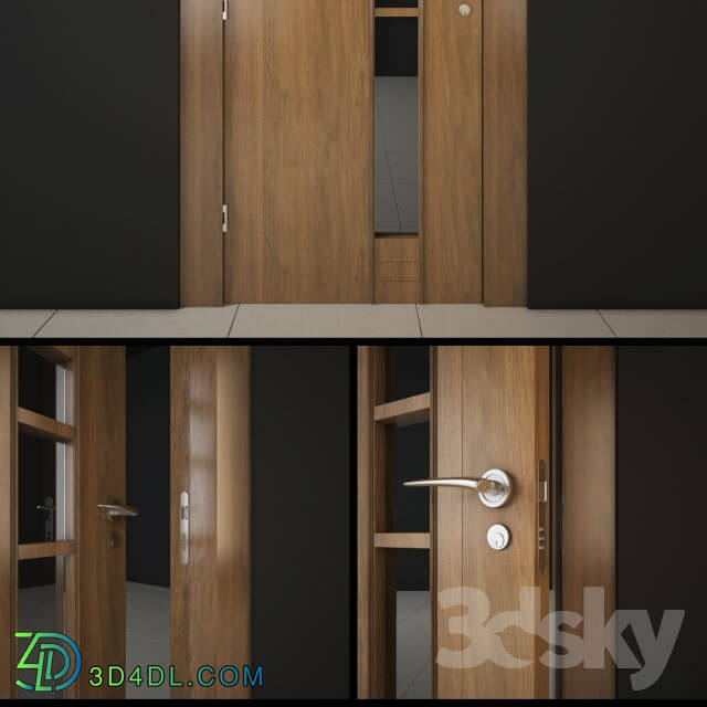 Doors - Modern Wooden Door