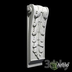Decorative plaster - bracket AKR47-2 