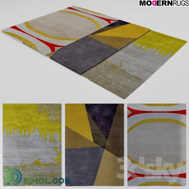 Carpets - Modern Rugs set _ 4