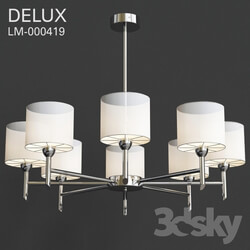 Ceiling light - Hanging Chandelier with shades Delux 