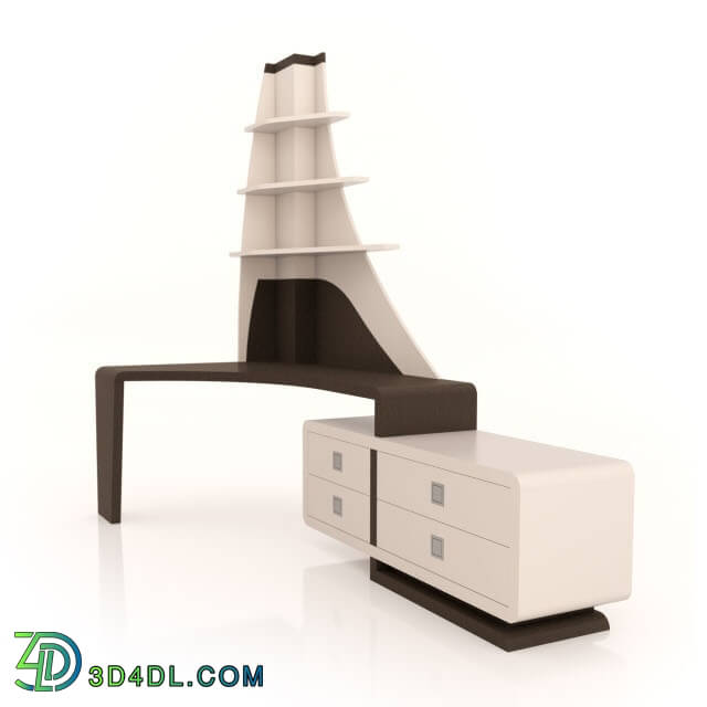 Table - Art Way - Desk Canto Modern