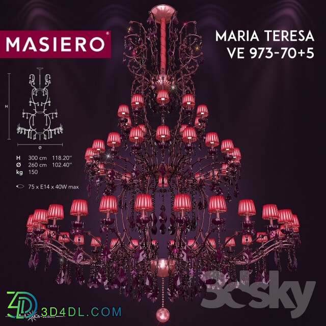 Ceiling light - Maria Teresa VE 973-70 _ 5