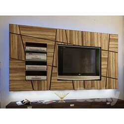 Wardrobe _ Display cabinets - Panel for TV 