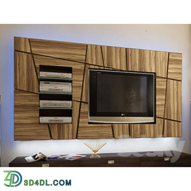 Wardrobe _ Display cabinets - Panel for TV